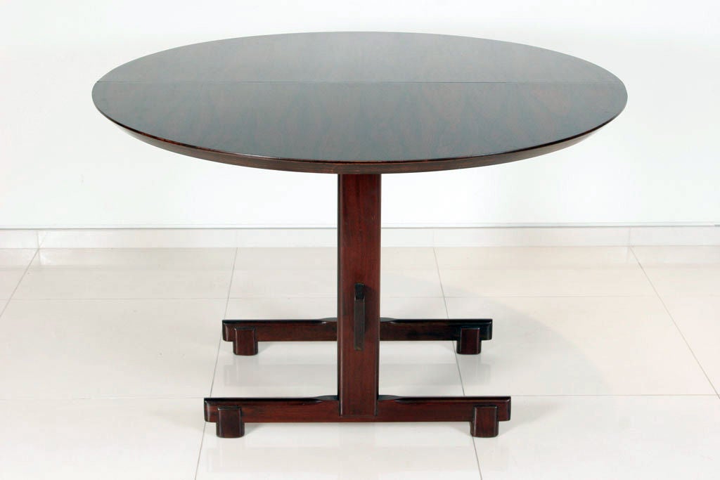 Extendable Brazilian Jacaranda Dining table by L'Atelier