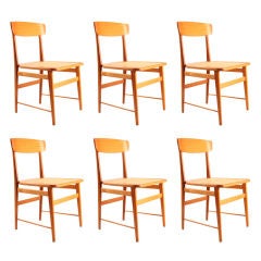 Set of Six Lúcio Dining Chairs by Sergio Rodrigues