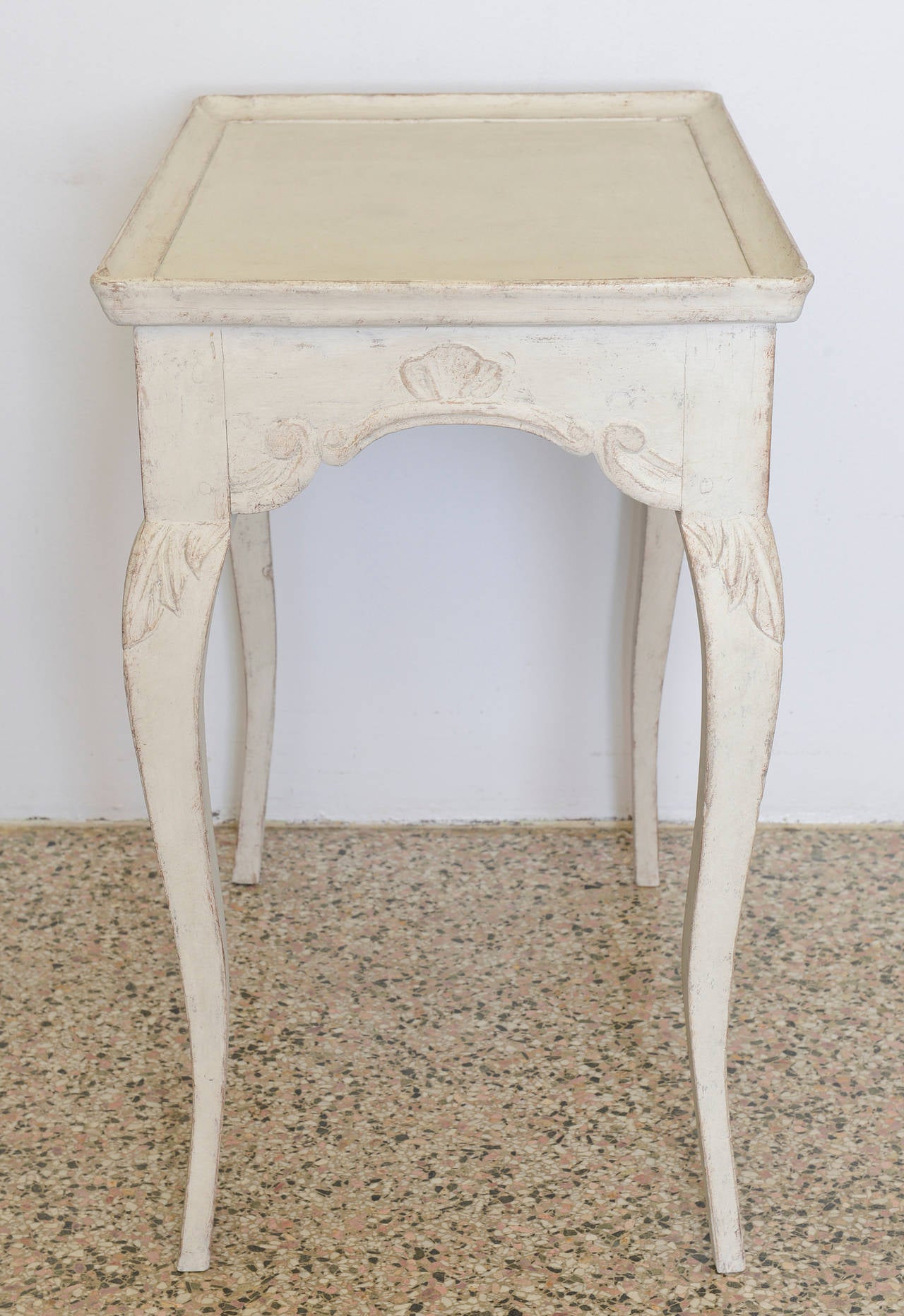 Late 18th Century Antique Swedish Gustavian Baroque Table In Good Condition For Sale In West Palm Beach, FL
