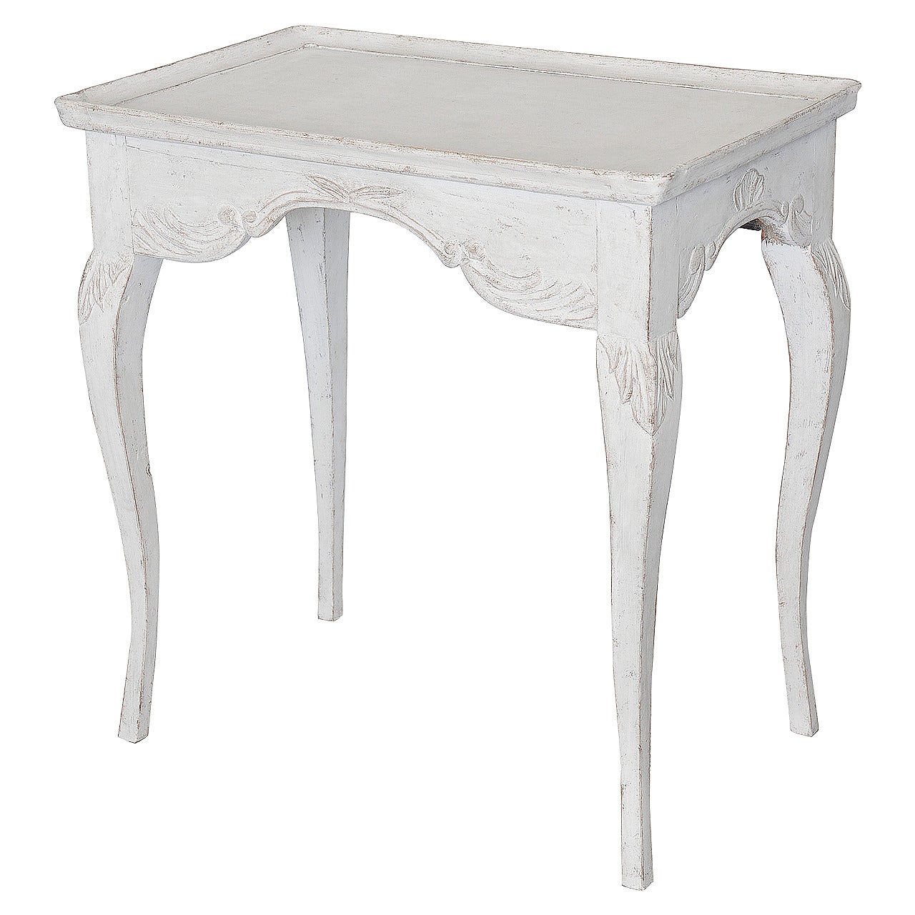 Late 18th Century Antique Swedish Gustavian Baroque Table For Sale