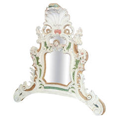 19th Century Antique Carved Venetian Mirror