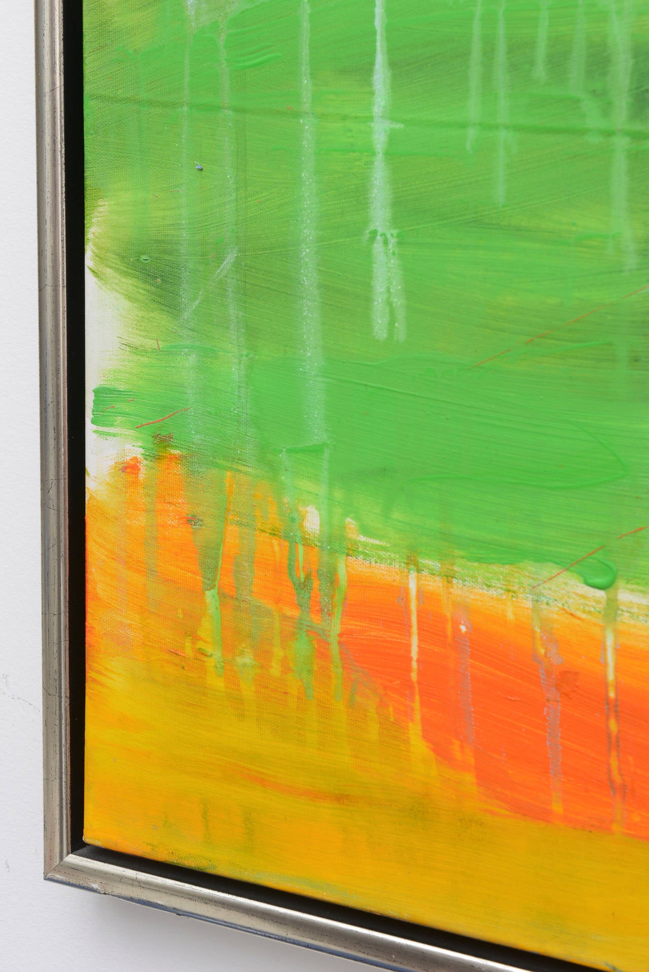 Canvas Abstract Danish Composition  by H. Hermann