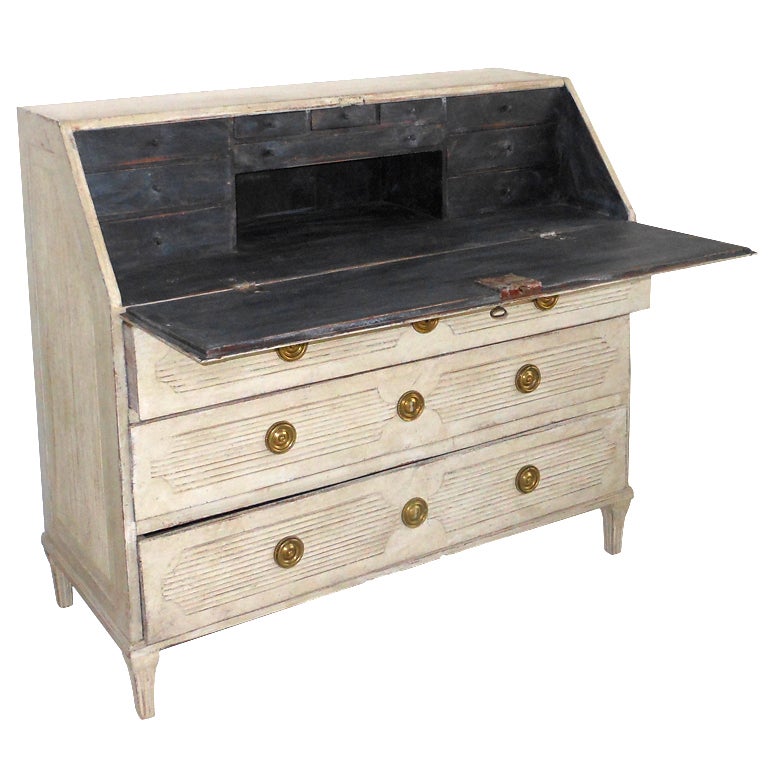 Swedish Antique Gustavian Slant Desk For Sale