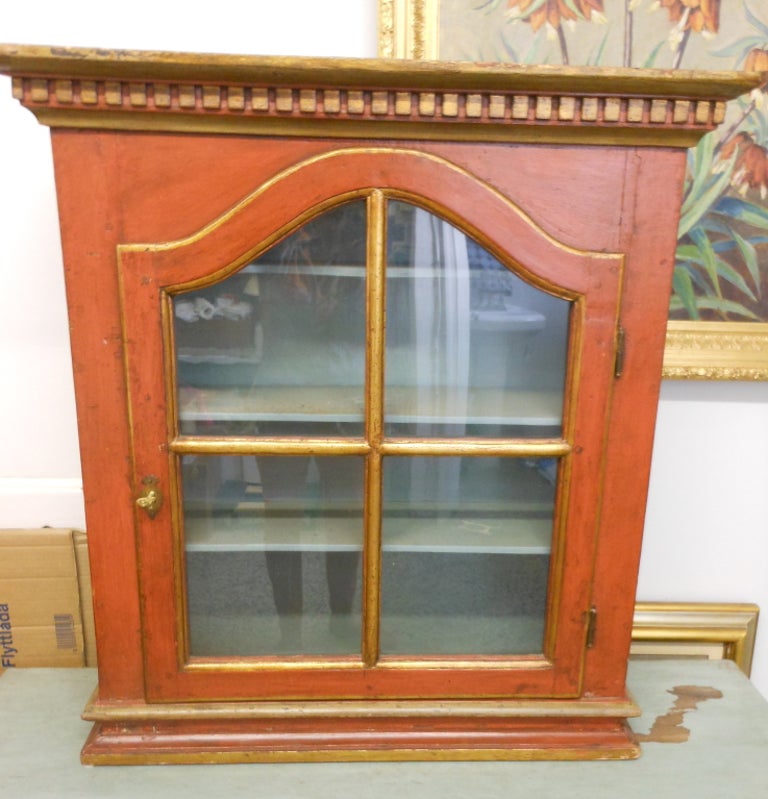 18th Century Danish Antique Painted Wall For Sale at 1stDibs