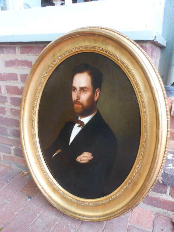 19th Century Danish Biedermeier Portrait 2