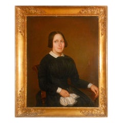 19th Century Austrian Biedermeier Portrait