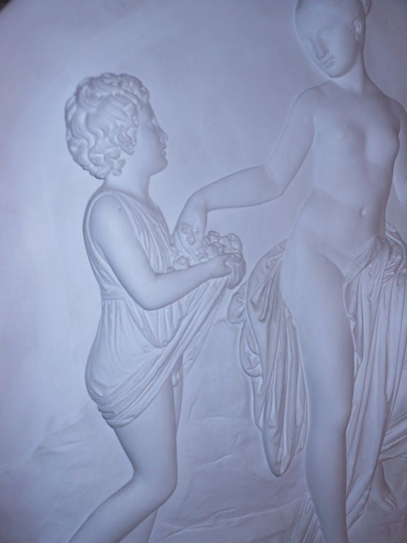 19th Century Neo-Classical Danish Wall Plaster