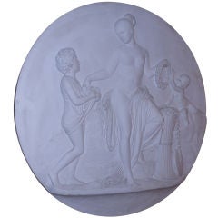 19th Century Neo-Classical Danish Wall Plaster