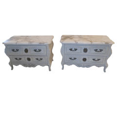 Pair of Swedish Rococo Style Chests Pair of Swedish Rococo Style Chests