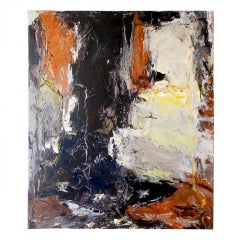 Danish Abstract Expressionist Oil Painting by John Hansen 4