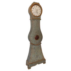Antique Important Swedish late 18th Mora Clock