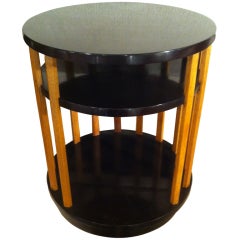 Three Teir Pedestal  End Table