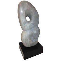 Beatrice Wofsey Marble Stone Modernist Sculpture 1970's exhibited 1993