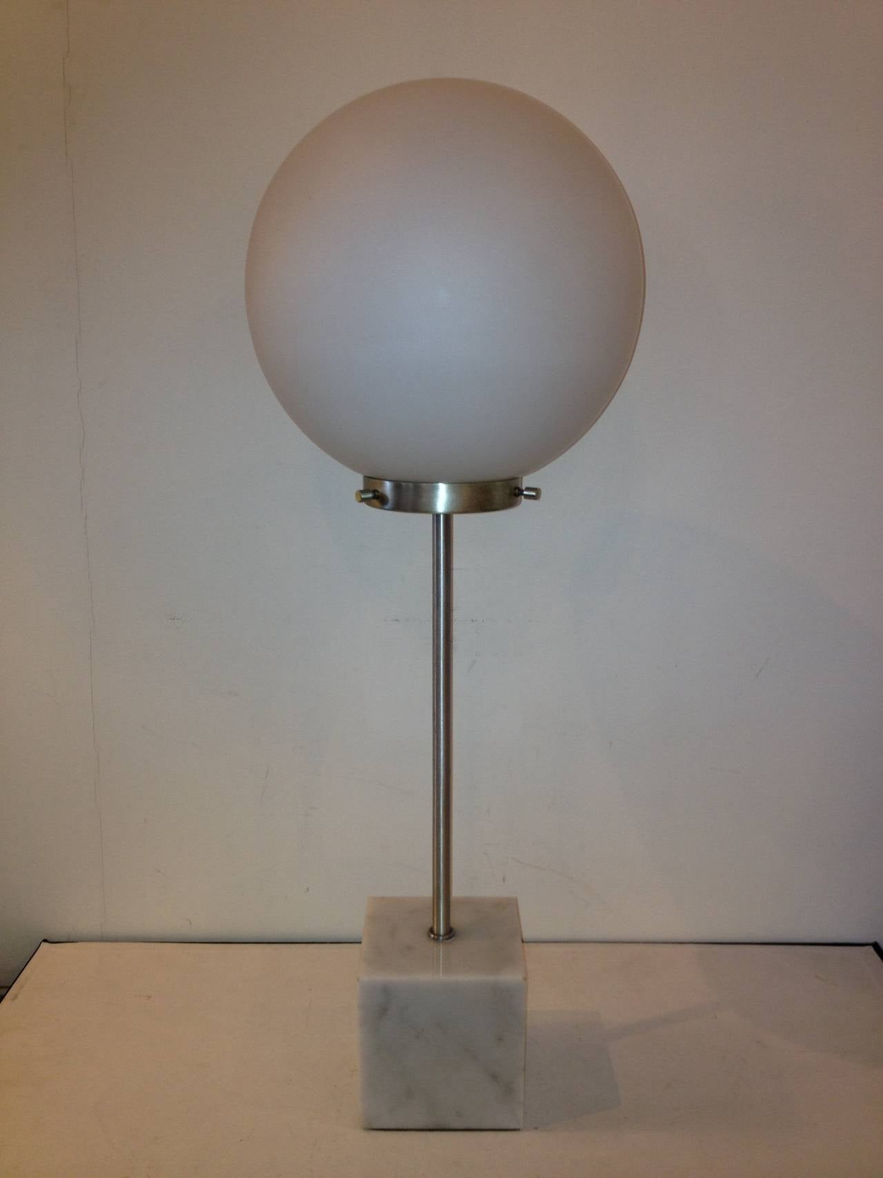 Mid-Century Modern Paul Mayen Ball Lamp For Sale
