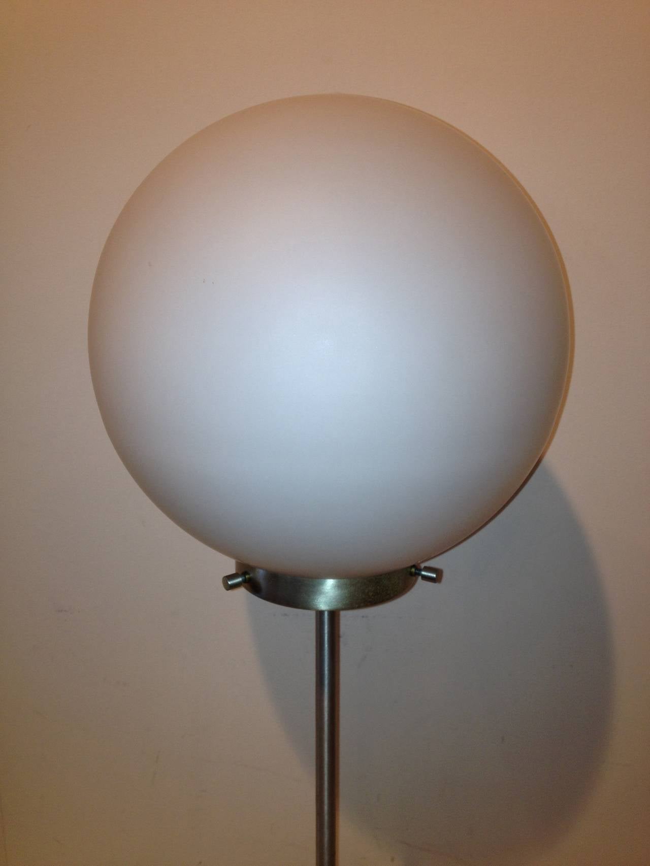 20th Century Paul Mayen Ball Lamp For Sale