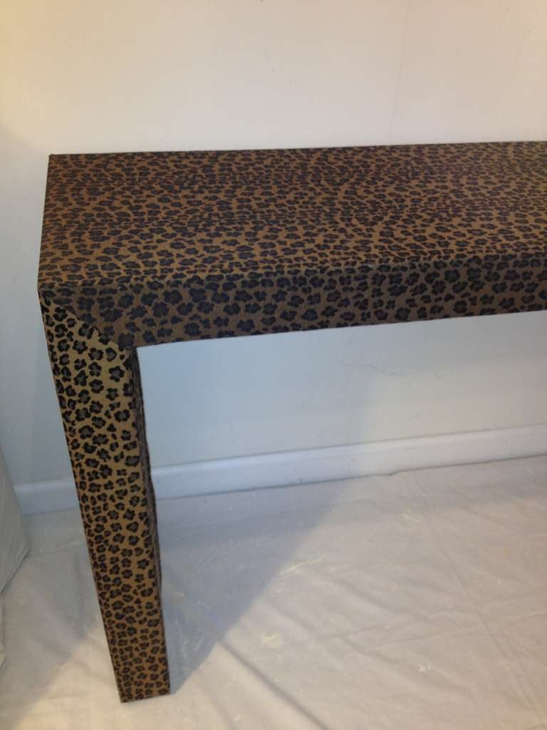 leopard printed fabric