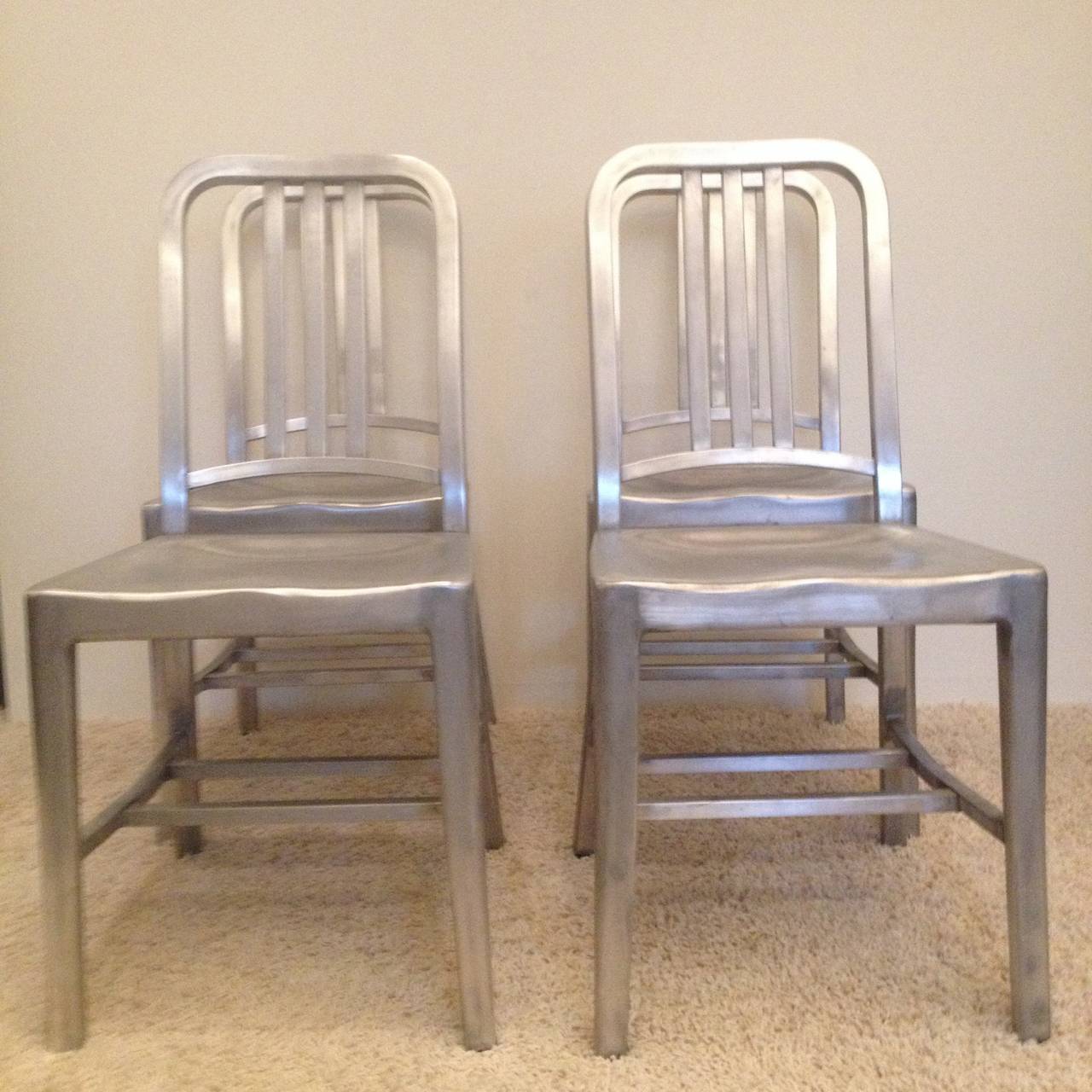 vintage emeco chairs