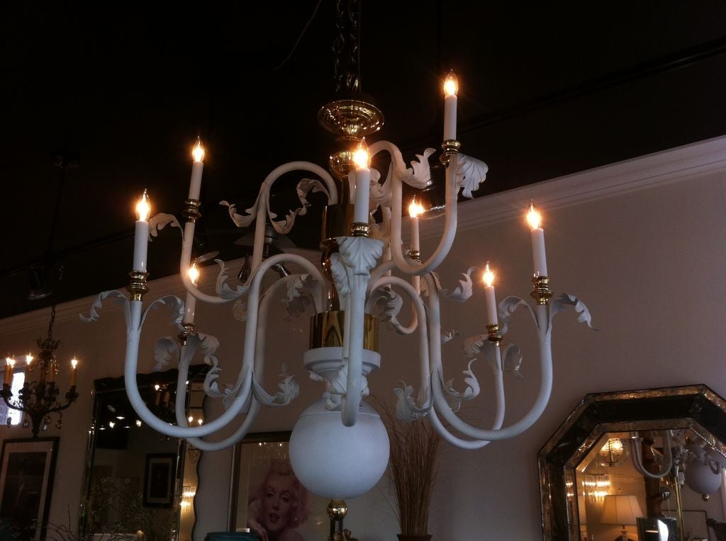 Large chandelier attributed to 