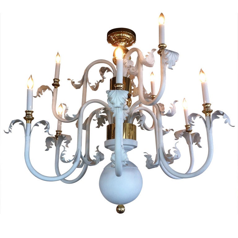Large Chandelier Attributed to "Dorothy Drapper"