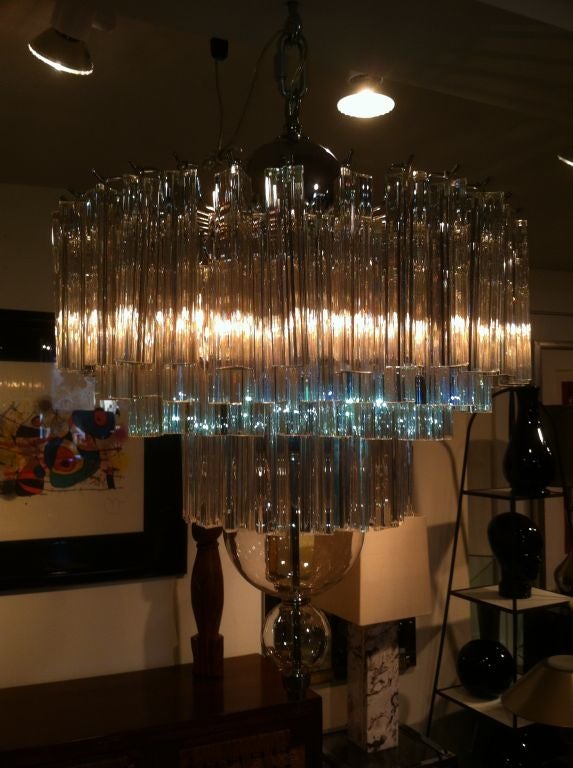 Camer rare design double glass ball drop chandelier