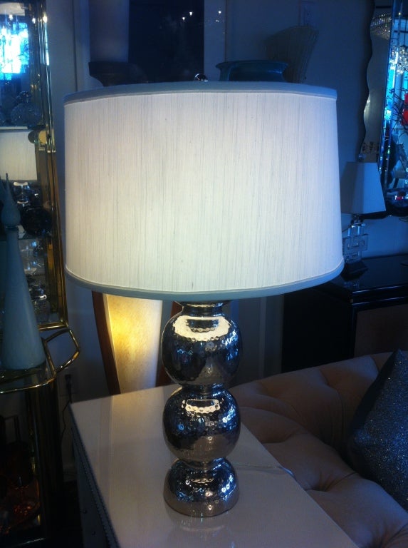 American Pairs hammered Lamps For Sale