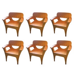  Ensemble de 6 chaises puzzle David Kawecki