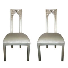 Paire de chaises James Mont