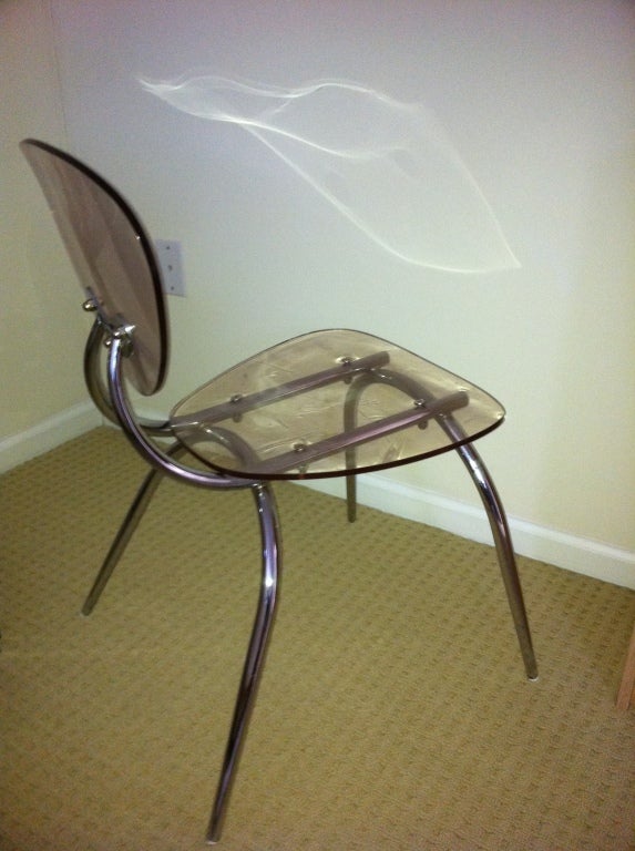 American 1960's Lucite chair