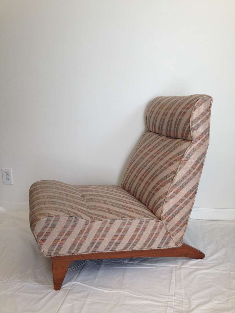 Mid-20th Century Rare Edward Wormley Original Chair