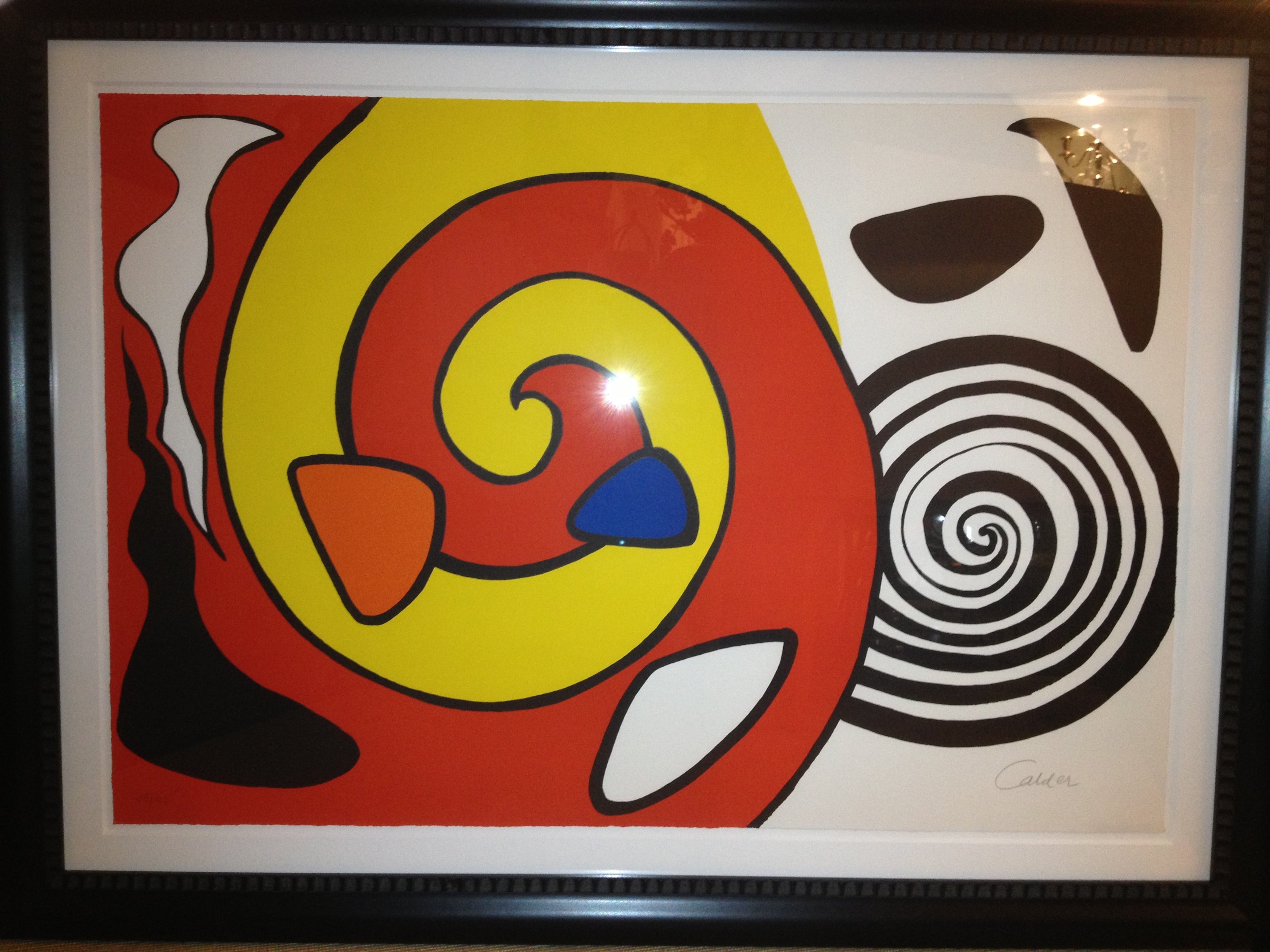 Alexander Calder Large Litho.Signed and Numbered