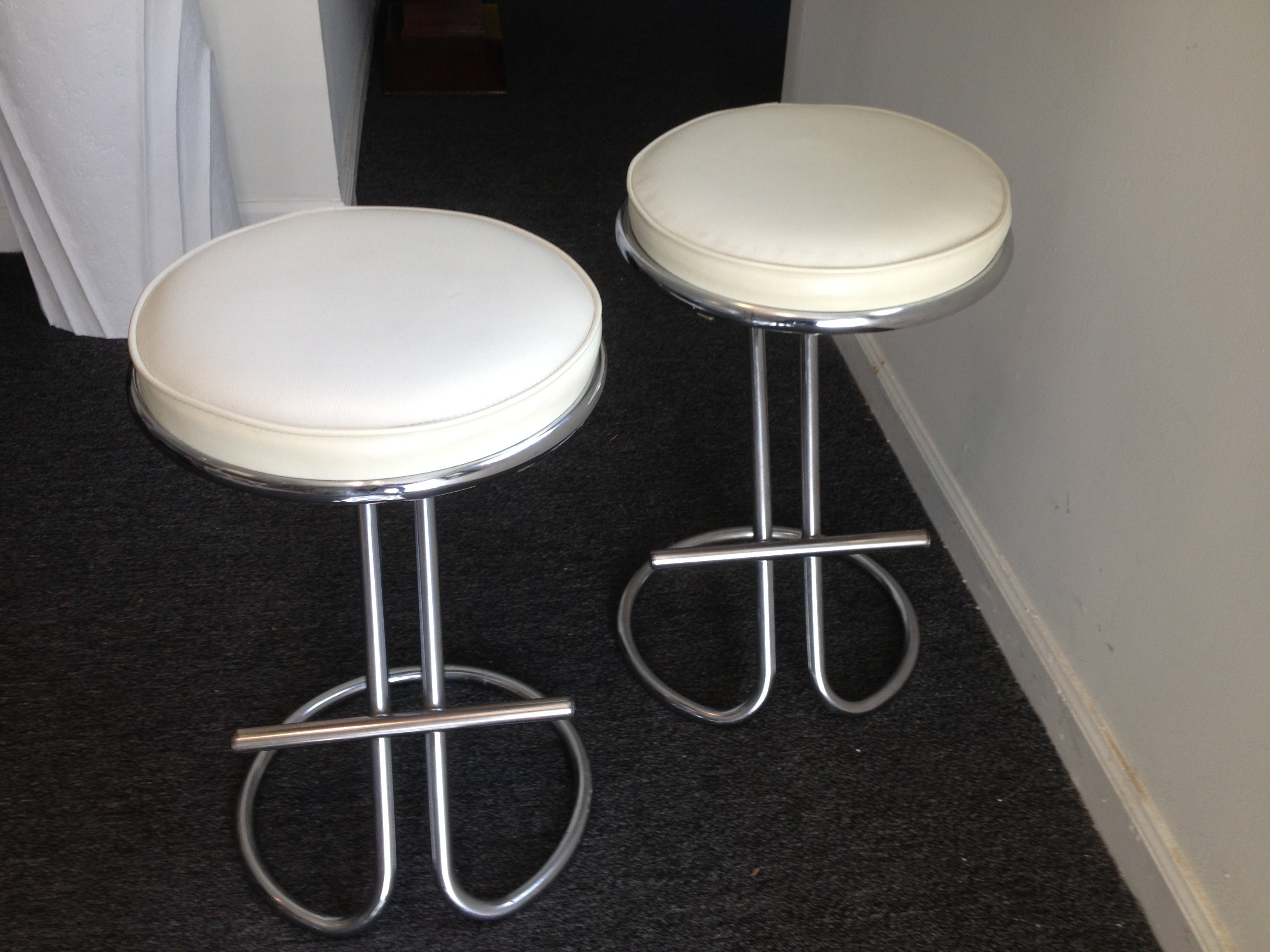 Pair Gilbery Rohde "Z" stools