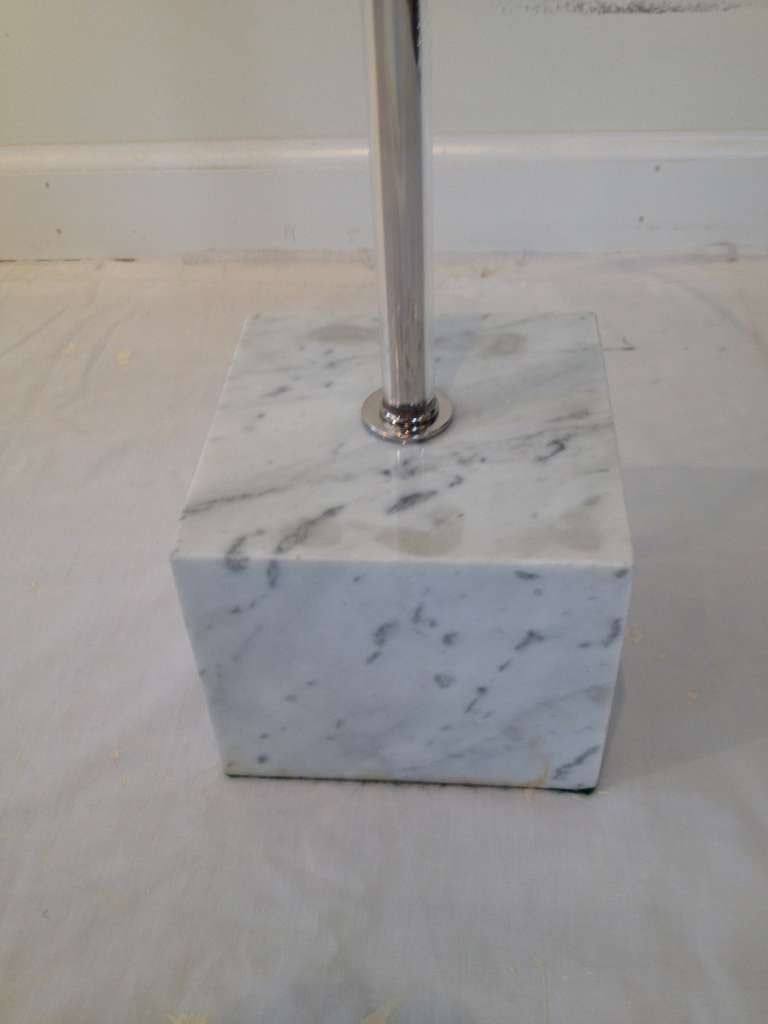 American Petite Drinks Table with Marble Base