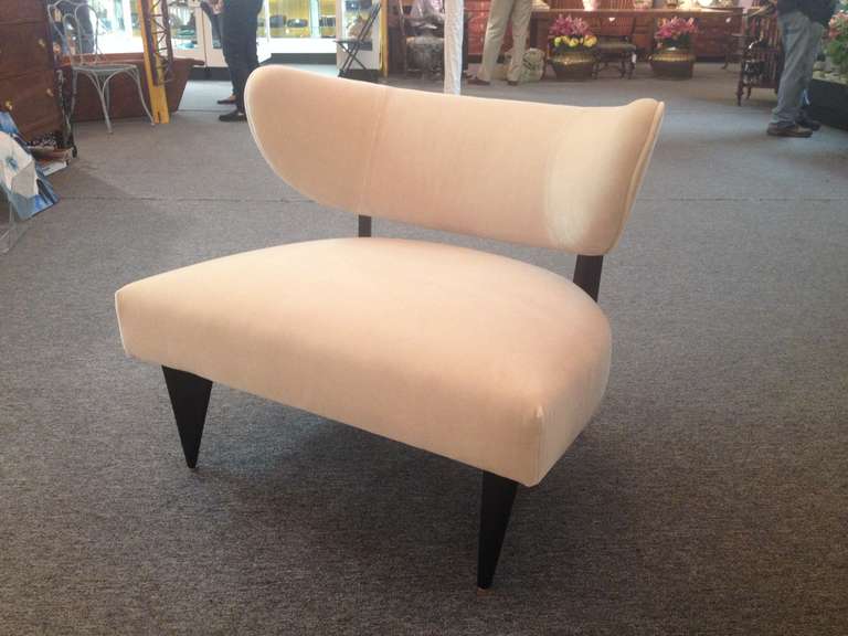 Pair Paul Laszlo Style Club Chairs 1