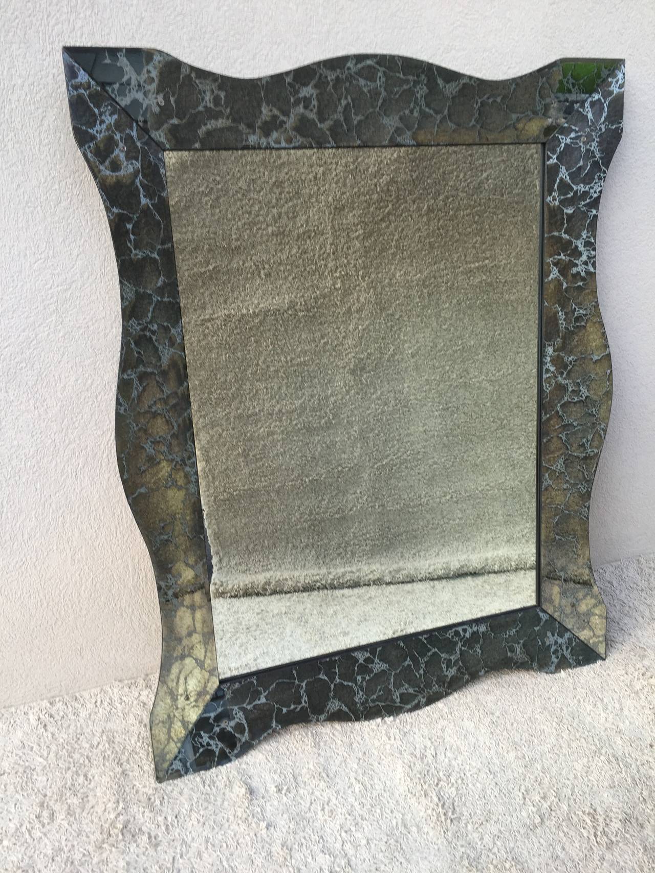 silver hollywood mirror
