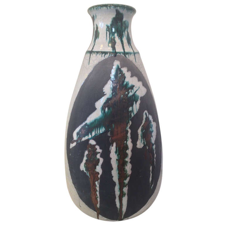 Monumental Ceramic Vase by Nick Trotski
