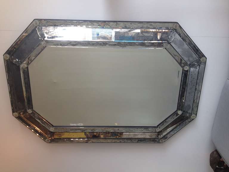 octagonal venetian mirror