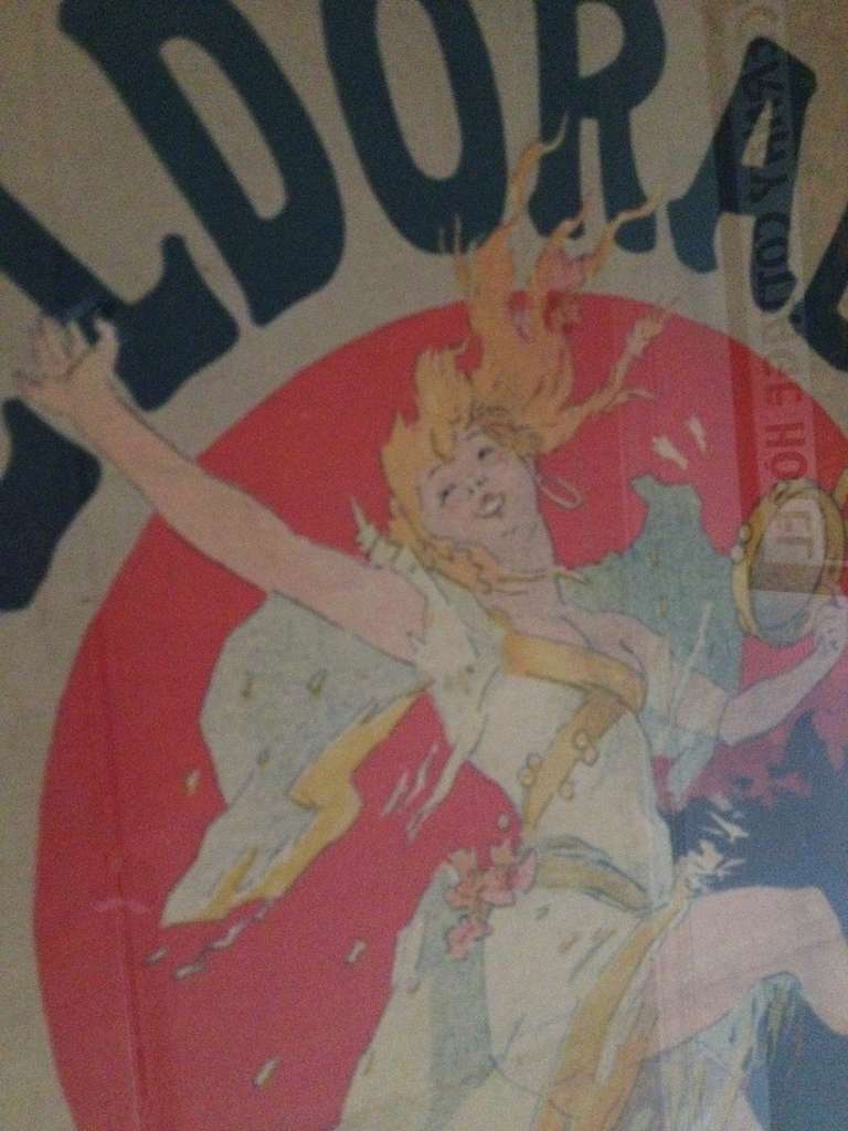 Jules Cheret Eldorado Art Nouveau Original Poster In Excellent Condition For Sale In Westport, CT