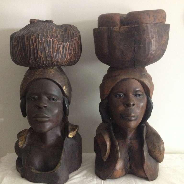 Artist made by Famous Brothers Haiti ,circa 1940's