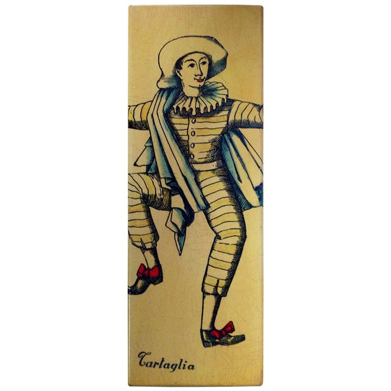 Fornasetti "Tartaglia" Box from the Estate of Jose Ferrer