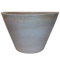 Extra Large Ceramic Midcentury Planter