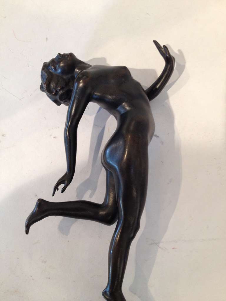 K. Perl Austrian Deco Bronze For Sale 1