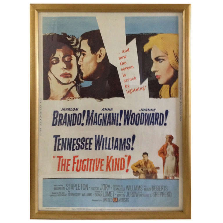 Original-Filmplakat „The Fugitive Kind“, Original