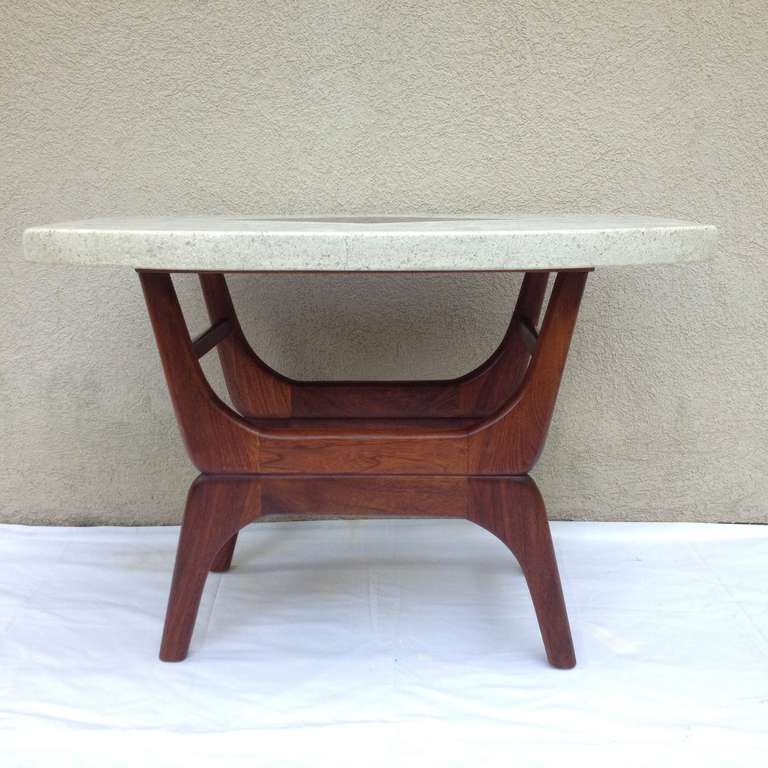 Mid-20th Century Terazzo Top Table For Sale
