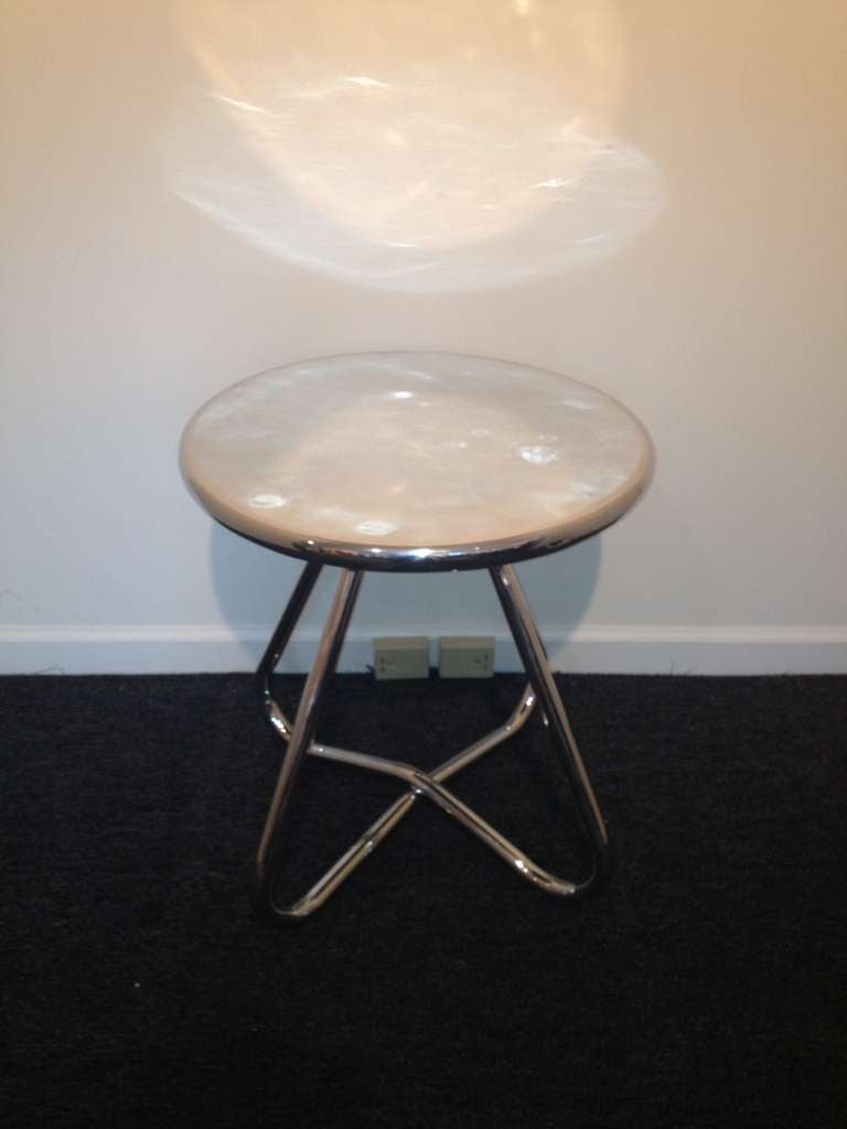 American Aluminum 1940's side Table