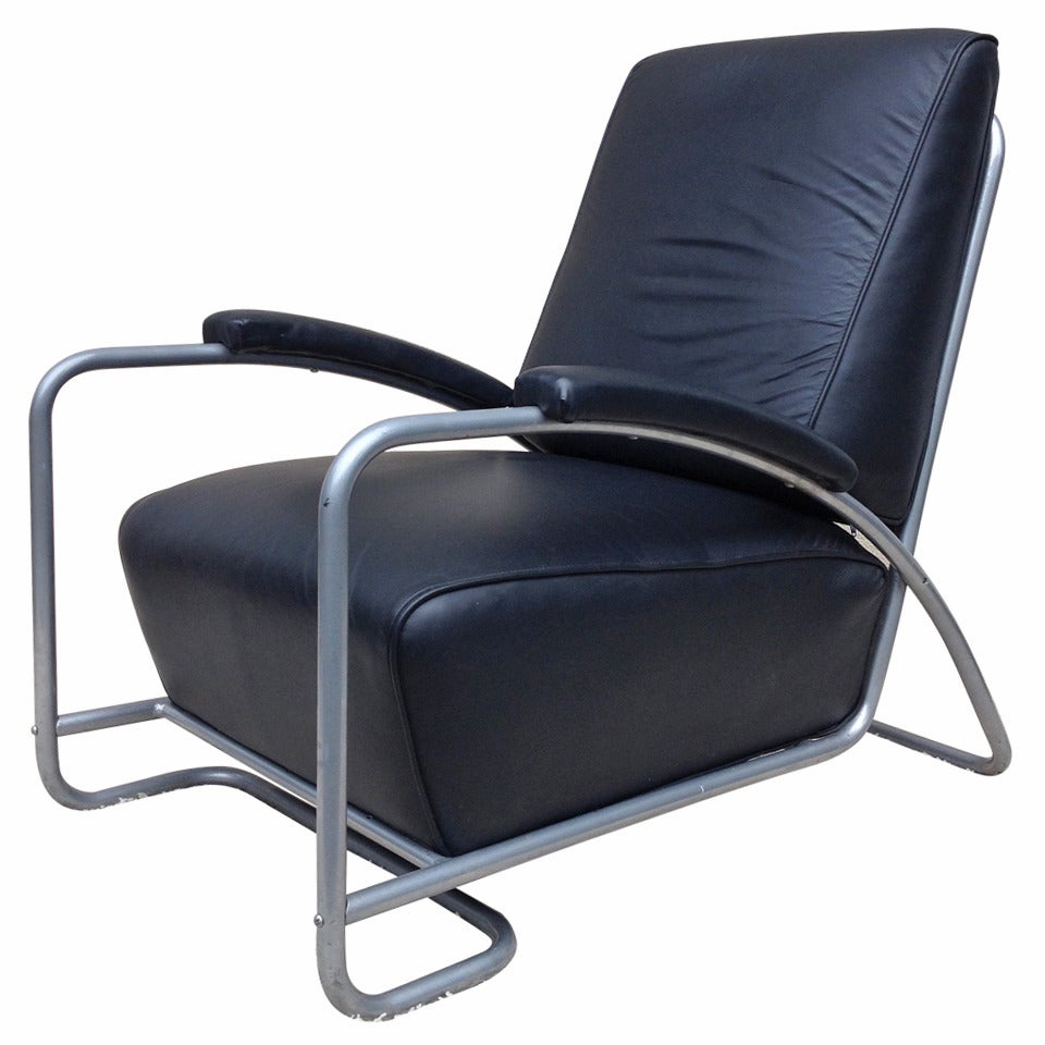 Gilbert Rhode Leather Club Chair