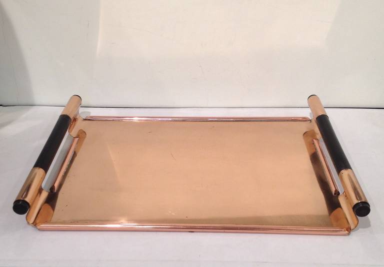 American Walter Von Nessen Rare copper Tiffin Tray