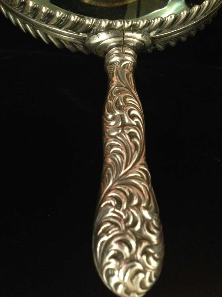 20th Century Tiffany and co, EP Art Nouveau Magnifier