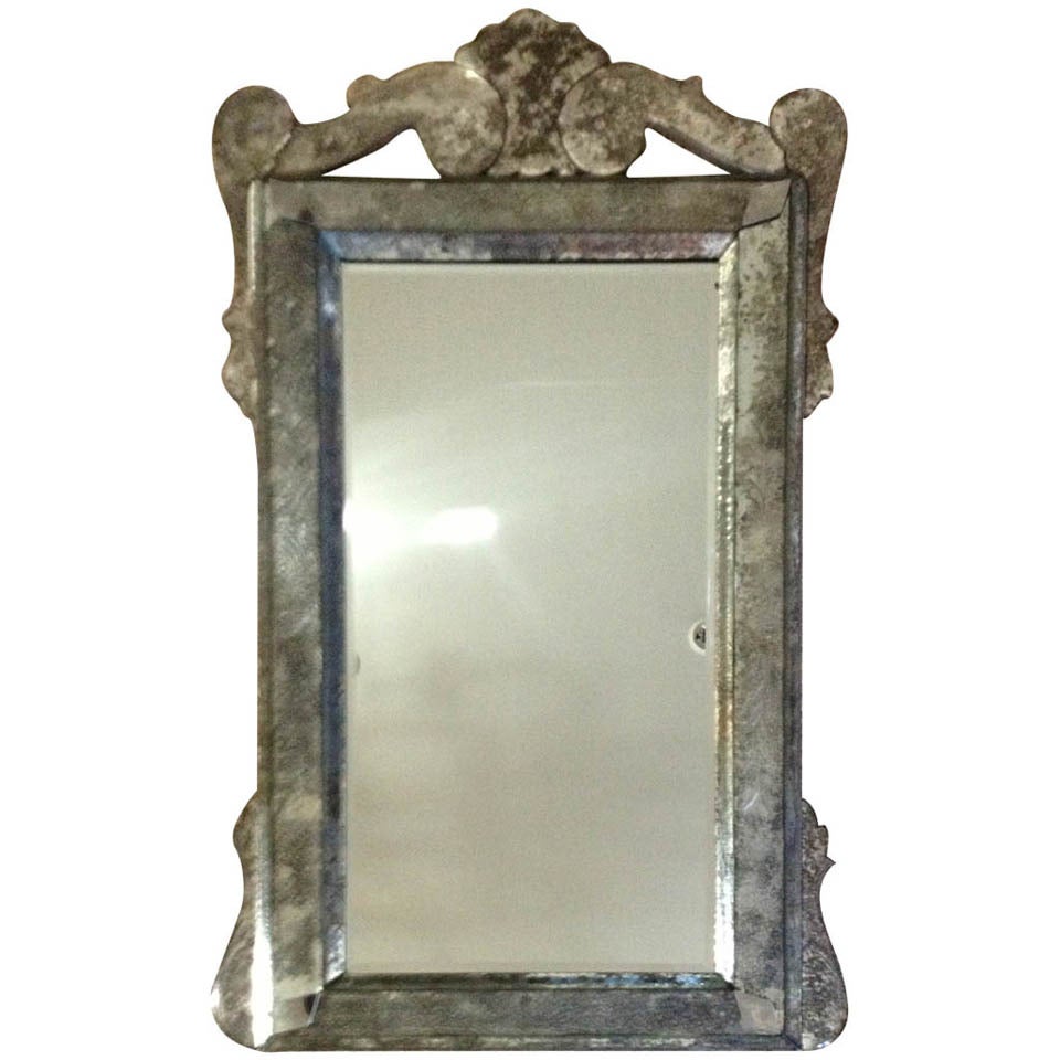 1940's Hollywood Regency smoked Mirror Estate of Stanley Hura