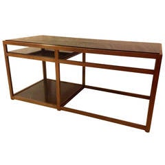 Edward Wormley Two-Tier Console Table