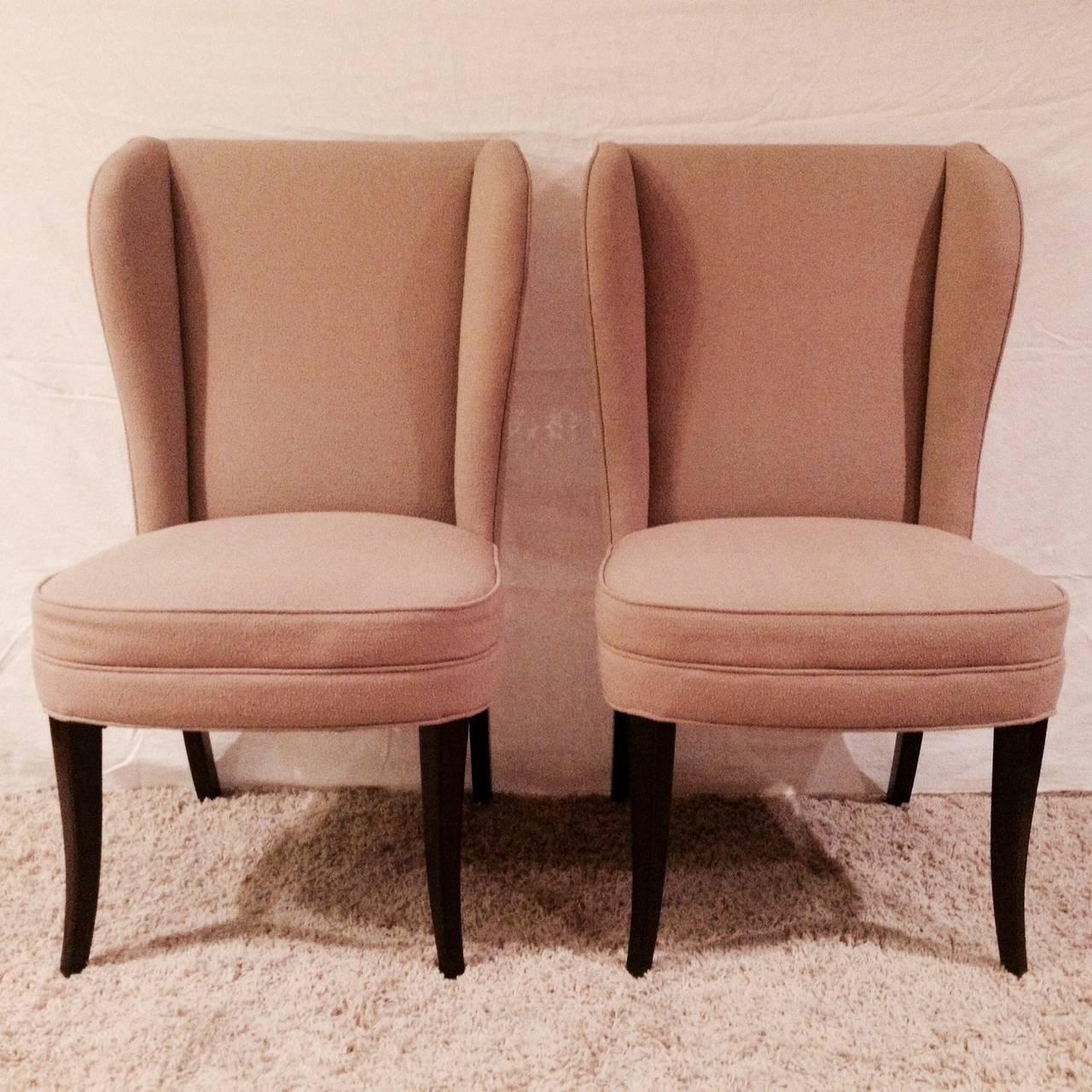 Pair of Tommi Parzinger Style Chairs In Excellent Condition In Westport, CT